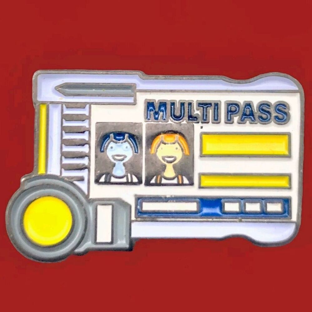 Multi Pass Pin SCI FI Movie Pinback